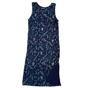 Tonlé x Plant Kween Recycled Fabric Tank Dress Size Small